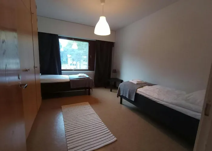 Spacious For 5 With Sauna شقة *